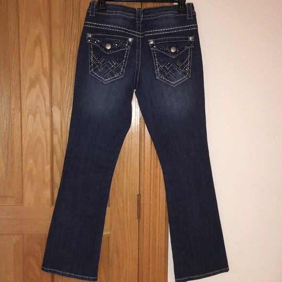 Paisley Sky Denim - *** HOST PICK ** Paisley Sky dark blue denim jeans slim adult/junior girl size 8